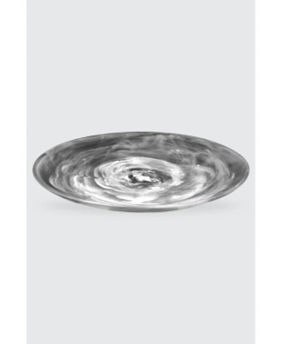 Shop Nashi Home Everyday Xlarge Platter In Black Swirl