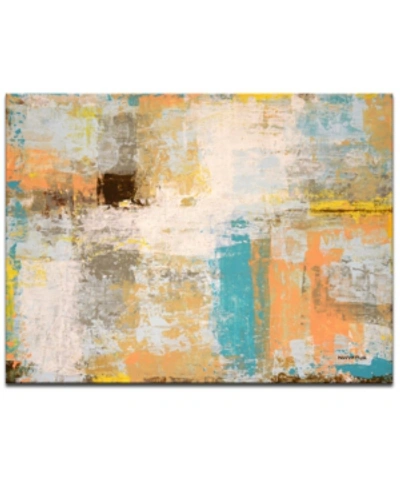 Shop Ready2hangart 'pledge To Me' Abstract Canvas Wall Art In Multicolor