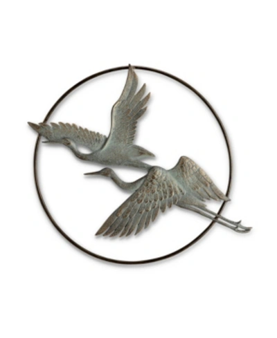 Spi Home Herons Wall Plaque In Slate