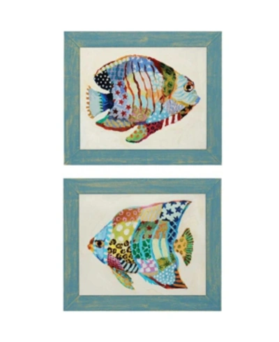 Shop Paragon Costa And Rica Framed Wall Art Set Of 2, 21" X 25" In Multi