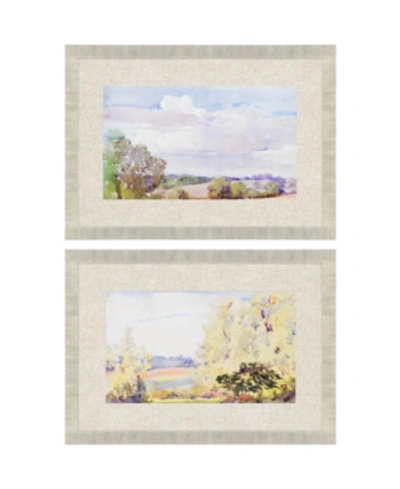 Shop Paragon Placid And Repose Framed Wall Art Set Of 2, 24" X 34" In Multi