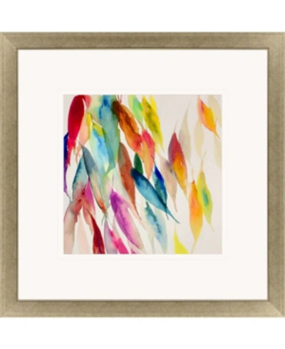 Shop Paragon Fallen Colorful Leaves I Framed Wall Art, 43" X 43" In Multi