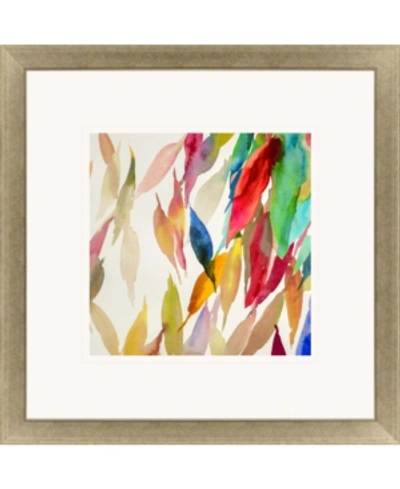 Shop Paragon Fallen Colorful Leaves Ii Framed Wall Art, 43" X 43" In Multi