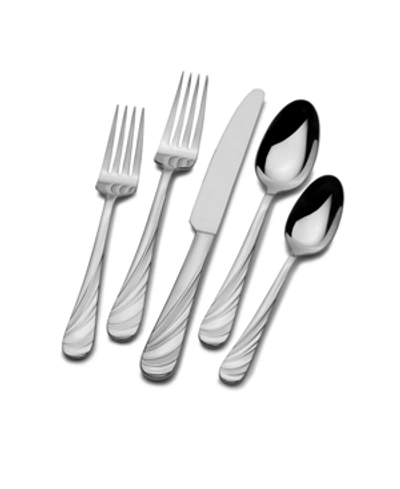 Shop Mikasa Swirl 20pc Flatware Set, Service For 4 In Stainless