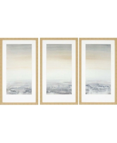 Shop Paragon Sable Island Framed Wall Art Set Of 3, 32" X 18" In Multi