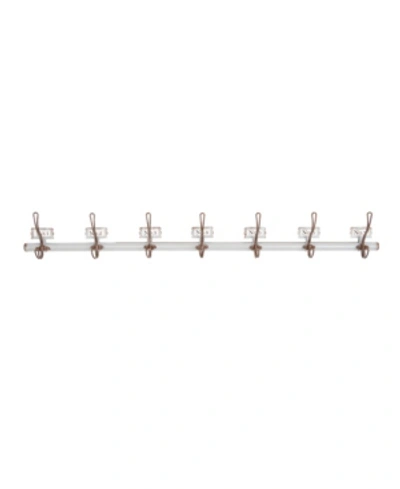 Shop 3r Studio 7 Numbered Wall Hooks On Rod In Grey