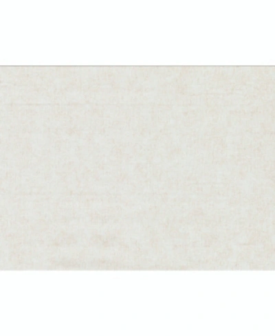 Shop Warner Textures 27" X 324" Brienne Linen Texture Wallpaper In Ivory