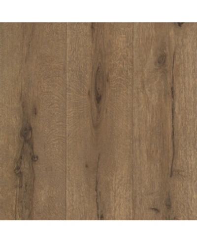 Shop Advantage 20.5" X 369" Meadowood Chestnut Wide Plank Wallpaper In Brown
