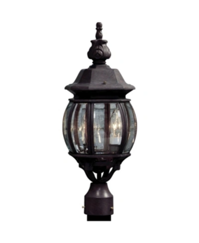 Artcraft Lighting Classico Outdoor Post Light In Rust