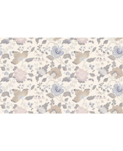 Shop Sirpi 20.5" X 396" Latrice Floral Wallpaper In Multi