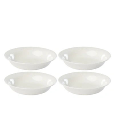 Shop Lenox Profile Pasta Bowl Set/4 In White