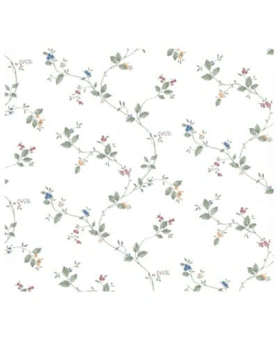 Shop Advantage 20.5" X 369" Ree Mini Floral Trail Wallpaper In Multi