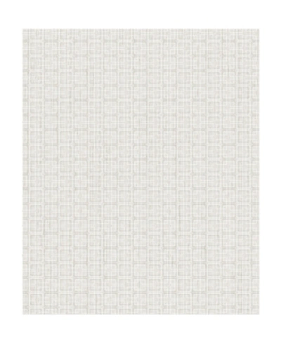 Shop Advantage 21" X 396" Garten Geometric Wallpaper In Gray
