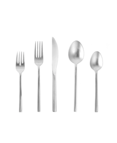 Shop Fortessa Arezzo 5pc Place Setting In Stainless Steel