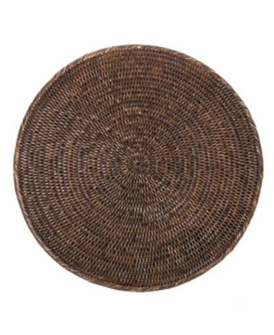 Shop Artifacts Trading Company Artifacts Rattan Round Placemat In Coffee Bean
