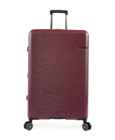 Shop Brookstone Nelson 29" Hardside Spinner Luggage In Plum