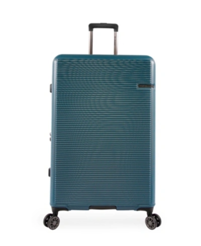Shop Brookstone Nelson 29" Hardside Spinner Luggage In Dark Teal