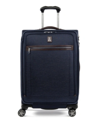 Shop Travelpro Platinum Elite Limited Edition 25" Softside Check-in Luggage In Limited Edition True Navy
