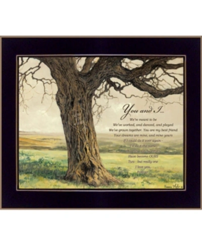 Shop Trendy Decor 4u Forever By Bonnie Mohr, Printed Wall Art, Ready To Hang, Black Frame, 22" X 18" In Multi