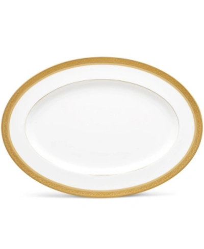 Noritake Summit Gold Oval Platter, 16" In Gold