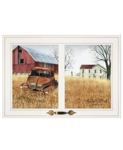 Shop Trendy Decor 4u Granddads Old Truck By Billy Jacobs, Ready To Hang Framed Print, White Window-style Frame, 21" X 15" In Multi