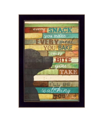 Shop Trendy Decor 4u I'll Be Watching You By Marla Rae, Printed Wall Art, Ready To Hang, Black Frame, 10" X 14" In Multi
