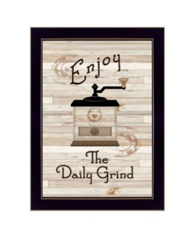Shop Trendy Decor 4u The Daily Grind By Millwork Engineering, Ready To Hang Framed Print, Black Frame, 10" X 14" In Multi