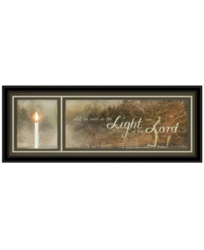 Shop Trendy Decor 4u Walk In The Light By Robin-lee Vieira, Ready To Hang Framed Print, Black Frame, 39" X 15" In Multi