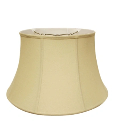 Shop Cloth & Wire Cloth&wire Slant Shallow Drum Softback Lampshade With Washer Fitter In Tan