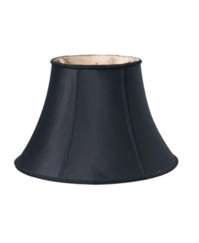 Shop Cloth & Wire Cloth&wire Slant Oval Softback Lampshade With Washer Fitter In Black