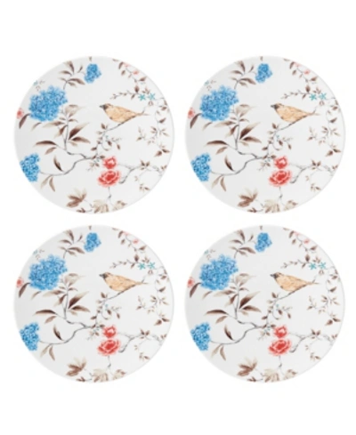 Shop Lenox Sprig & Vine Accent Plate Set/4 In White