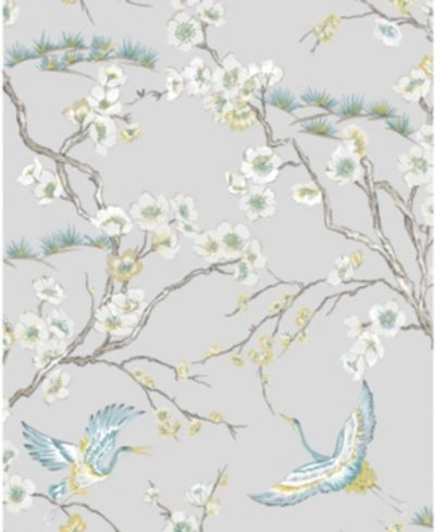 Shop Graham & Brown Japan Blue Wallpaper