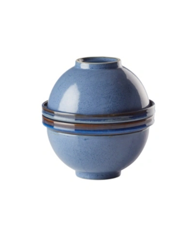Lenox Luna Nesting Blue 8 Piece Dinnerware Set In Blue