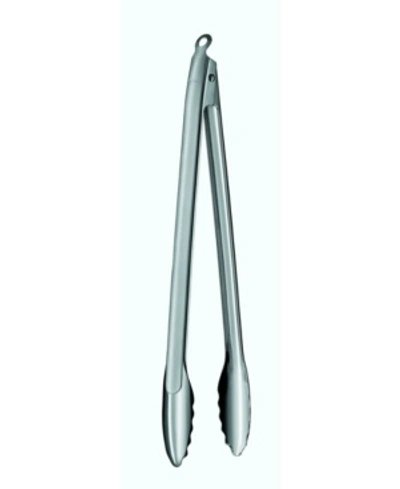 Shop Rosle 18" Bbq Grill Locking Tongs In Silver