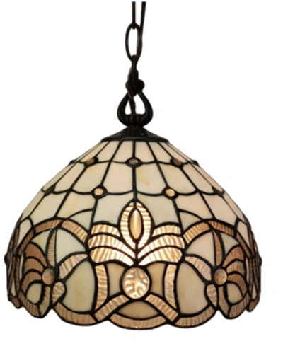 Shop Amora Lighting Tiffany Style Ceiling Fixture In Multi