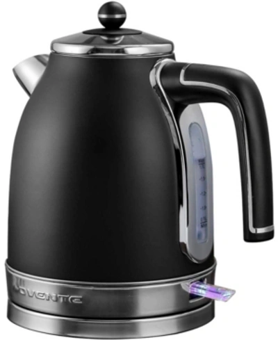 Shop Ovente Victoria Collection Electric Kettle In Black