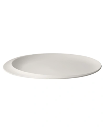 Shop Villeroy & Boch Villeroy And Boch New Moon Large Round Tray In White
