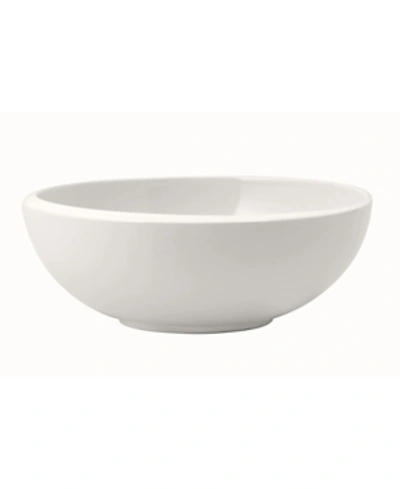 Villeroy & Boch Villeroy And Boch New Moon Small Round Vegetable Bowl In White
