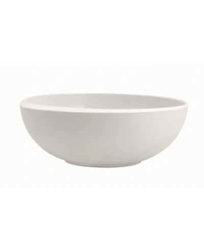 Villeroy & Boch Villeroy And Boch New Moon Medium Round Vegetable Bowl In White