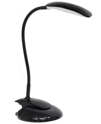 Shop All The Rages Simple Designs Flexi Led Rounded Clip Light In Black