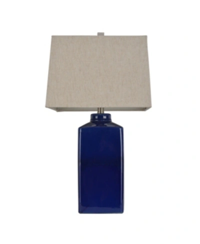 Shop Decor Therapy Kennedy Table Lamp In Blue