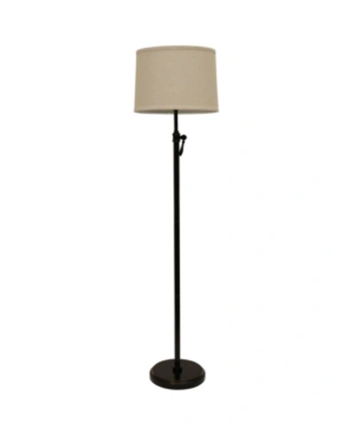 Shop Decor Therapy Henry Adjustable Floor Lamp In Orb Bronze