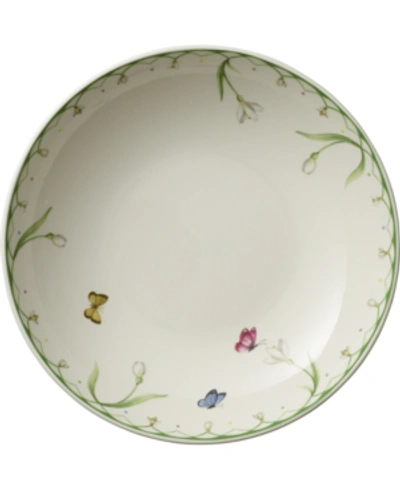 Villeroy & Boch Colorful Spring Shallow Pasta Bowl In Multi