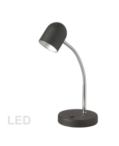 Shop Dainolite 1 Light 5 Watt Led Table Lamp In Black