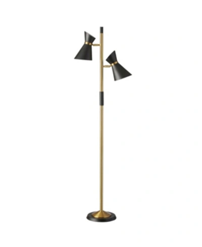 Shop Dainolite 2 Light Floor Lamp In Bronze