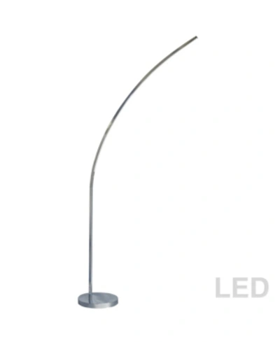 Shop Dainolite 1 Light 22w Led Floor Lamp In Chrome