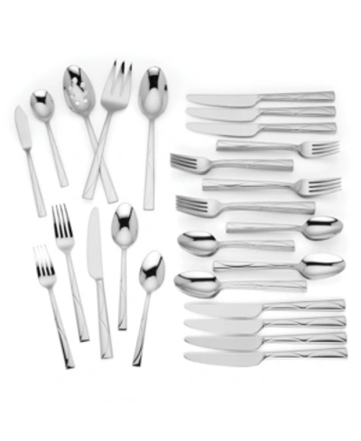 Shop Kate Spade Park Circle 45 Piece Set In Stainless Steel