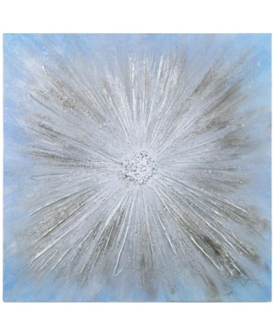Shop Empire Art Direct Supernova Textured Metallic Hand Painted Wall Art By Martin Edwards, 36" X 36" X 1.5" In Multi