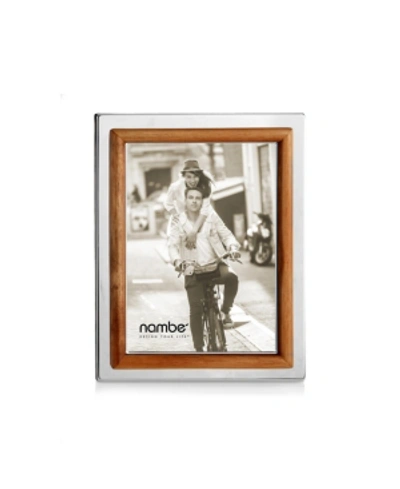 Nambe Hayden Picture Frame, 5" X 7" In Brown