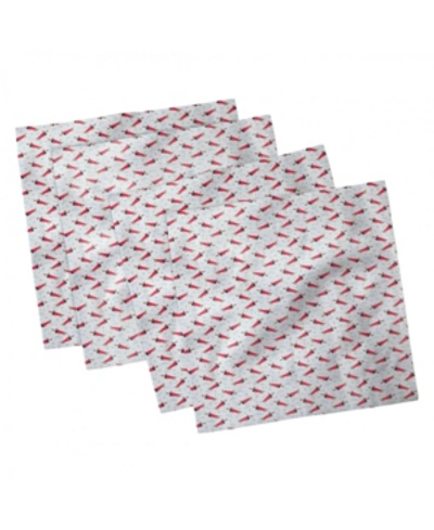 Shop Ambesonne Dachshund Set Of 4 Napkins, 12" X 12" In Multi